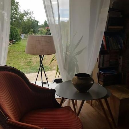 Chaumiere Avec Sa Toiture Recouverte De Chaume !!! Donnemain-Saint-Mames Екстер'єр фото